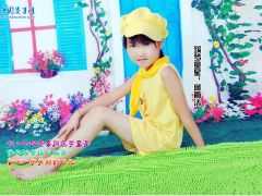 中国赛事网筑梦童星何雨洁形象展示