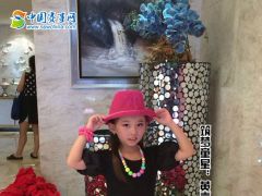 中国赛事网筑梦童星黄嘉榆形象展示