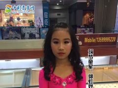 中国赛事网筑梦童星郭虹妤形象展示