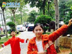 中国赛事网筑梦童星齐海霞形象展示