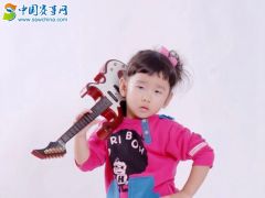 赛事网筑梦童星陈梦瑶形象展示