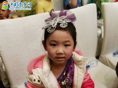 赛事网筑梦童星王紫静形象展示