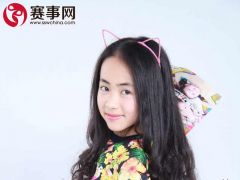 赛事网筑梦童星祖珍妮形象展示