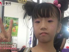 赛事网小童星蔡梓萱形象展示
