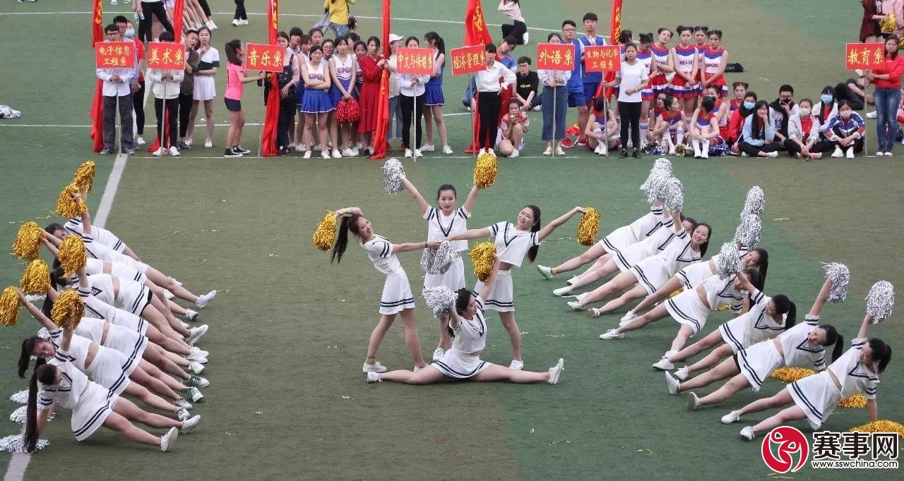 青春飞扬活力四射——亳州学院2017年"校园杯"啦啦操比赛顺利举办