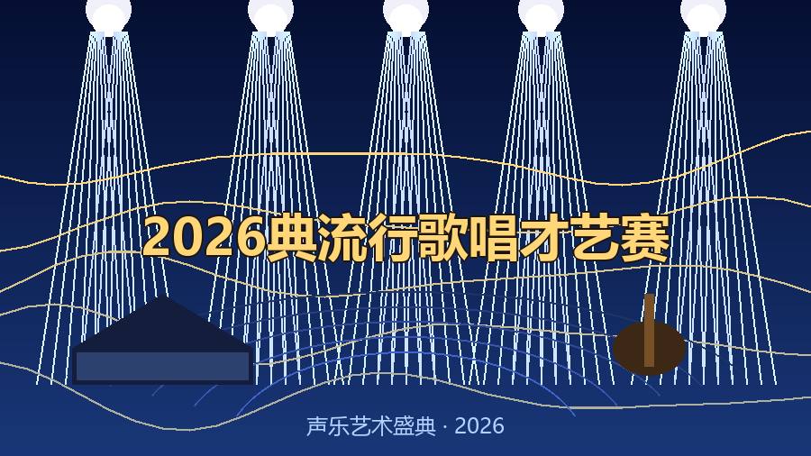 2026典流行歌唱才艺赛
