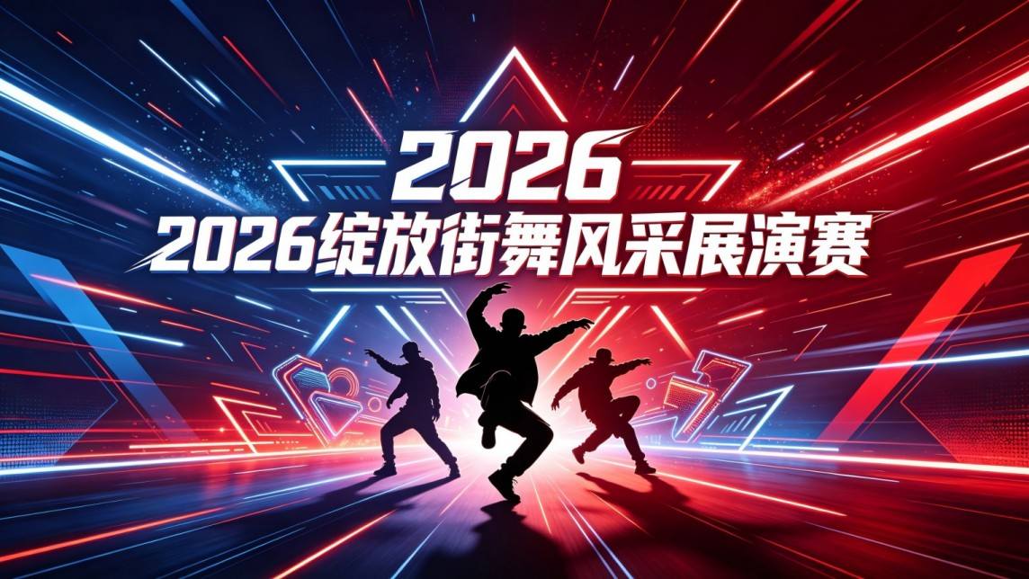 2026绽放街舞风采展演赛