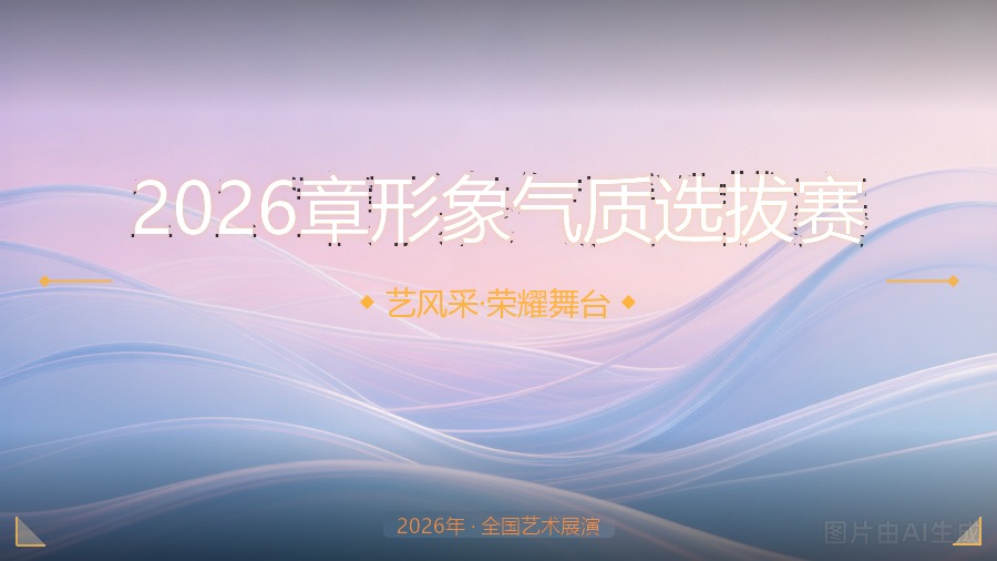 2026章形象气质选拔赛