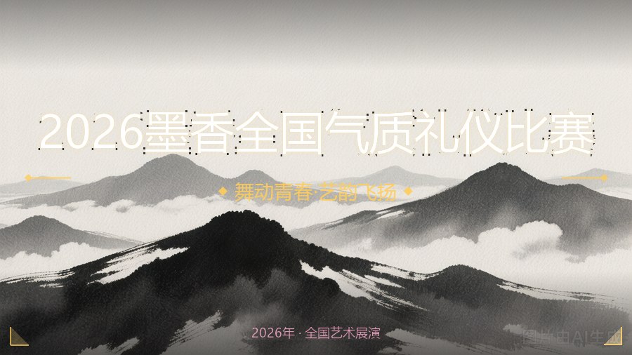 2026墨香全国气质礼仪比赛