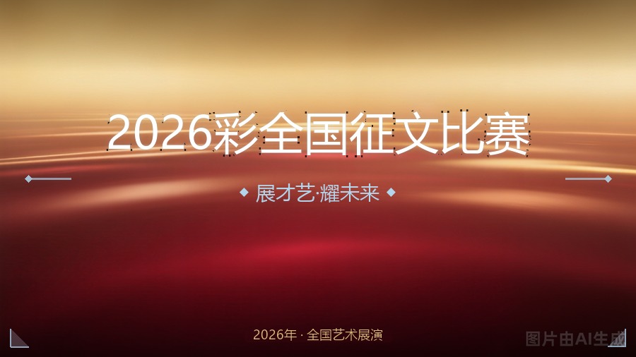 2026彩全国征文比赛