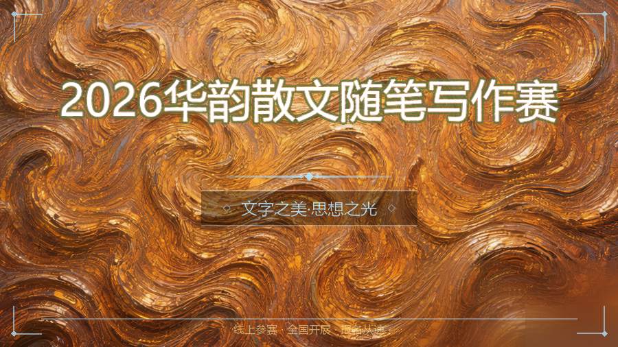 2026华韵散文随笔写作赛
